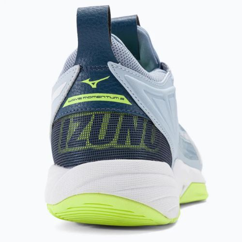 Dámská volejbalová obuv Mizuno Wave Momentum 2 heather/white/neo lime