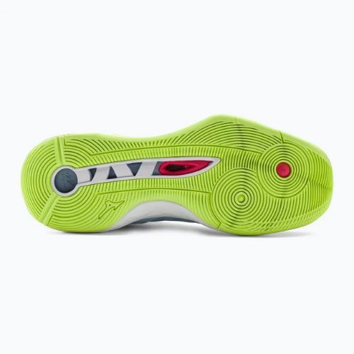 Dámská volejbalová obuv Mizuno Wave Momentum 2 heather/white/neo lime