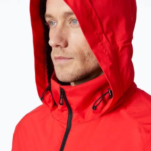 Pánská jachtařská bunda Helly Hansen Hp Racing Lifaloft Hooded alert červená