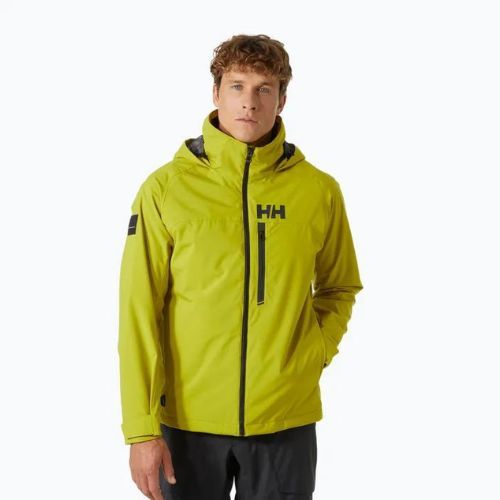 Pánská jachtařská bunda Helly Hansen Hp Racing Lifaloft Hooded bright moss