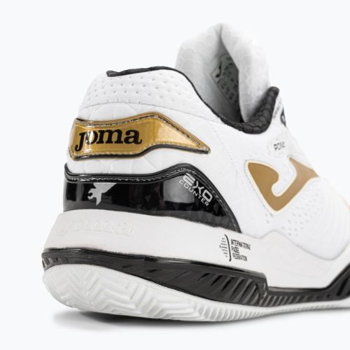 Pánská tenisová obuv Joma Point white/gold