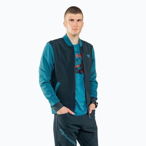 Pánská lyžařská bunda DYNAFIT 24/7 PTC Varsity mallard blue