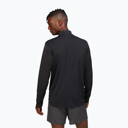 Pánské běžecké tričko ASICS Core 1/2 Zip performance black s dlouhým rukávem