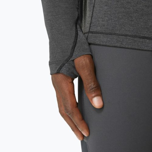 Pánské běžecké tričko ASICS Metarun Mock Neck performance black s dlouhým rukávem