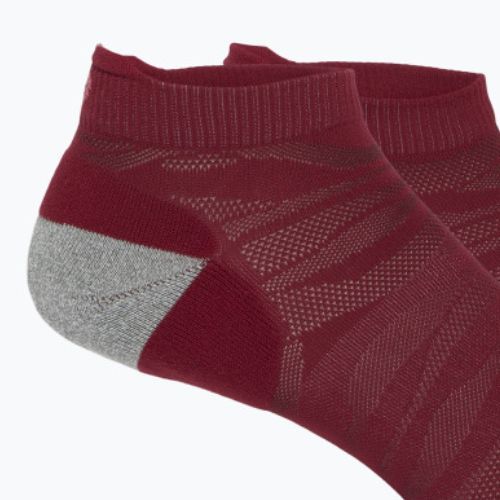 ASICS dámské běžecké ponožky Nagino Run Ankle brisket red