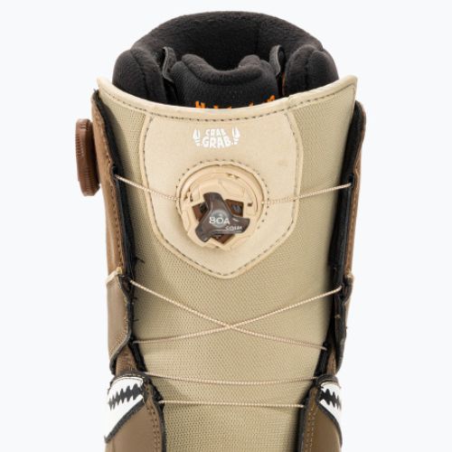 Pánské snowboardové boty ThirtyTwo Lashed Double Boa Crab Grab '23 brown/tan