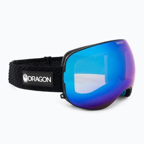 Lyžařské brýle DRAGON X2 icon blue/lumalens blue ion/amber