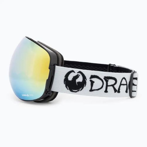 Lyžařské brýle DRAGON X2 classic grey/lumalens gold ion/amber