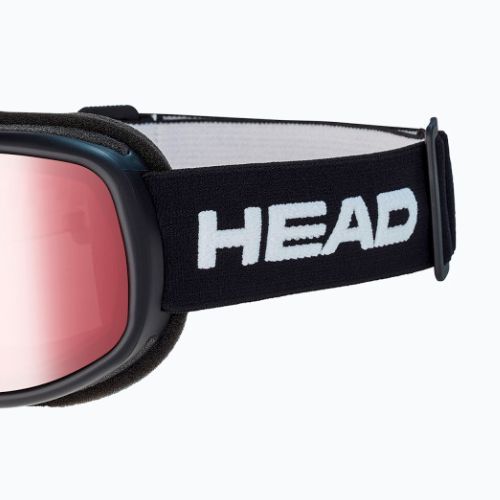 Dětské lyžařské brýle HEAD Ninja červené/černé