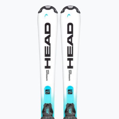 Dětské sjezdové lyže HEAD Supershape Team Easy JRS + Jrs 4.5 white/blue