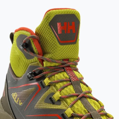 Helly Hansen Cascade Mid HT pánské trekové boty neon moss/utility green