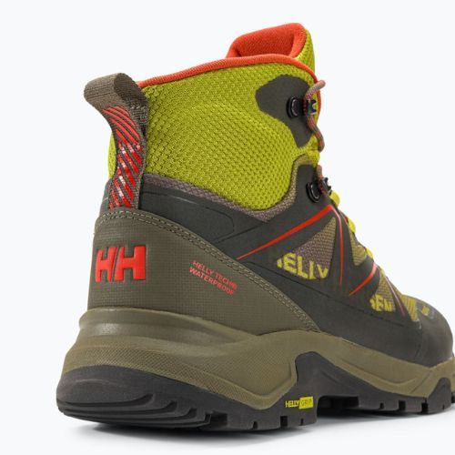 Helly Hansen Cascade Mid HT pánské trekové boty neon moss/utility green