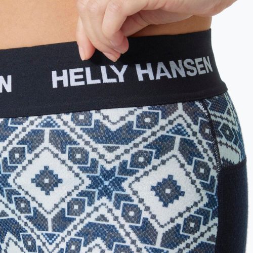 Dámské termo kalhoty Helly Hansen Lifa Merino Midweight Gra navy star pixel