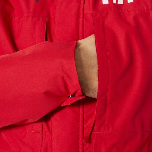 Helly Hansen pánská péřová bunda Coastal 3.0 Parka červená