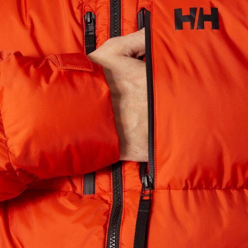 Pánská péřová bunda Helly Hansen Park Puff Parka patrol orange