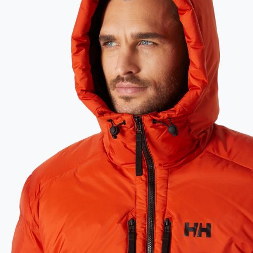 Pánská péřová bunda Helly Hansen Park Puff Parka patrol orange