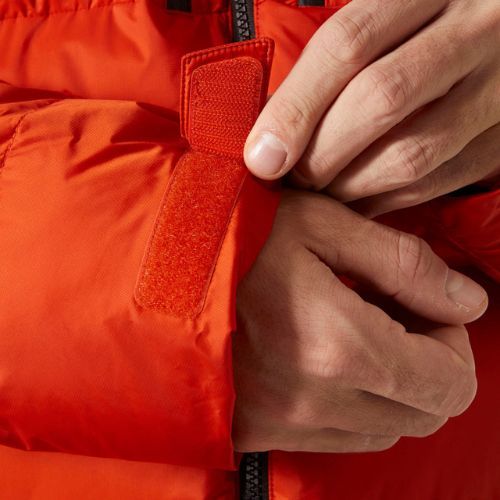 Pánská péřová bunda Helly Hansen Park Puff Parka patrol orange