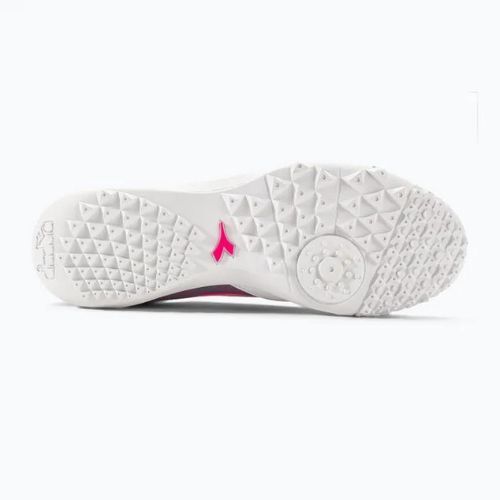 Pánské kopačky Diadora Brasil Elite Veloce GR TFR white/pink fluo/blue fluo