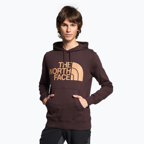 Pánská mikina The North Face Standard Hoodie coal brown/almond butter