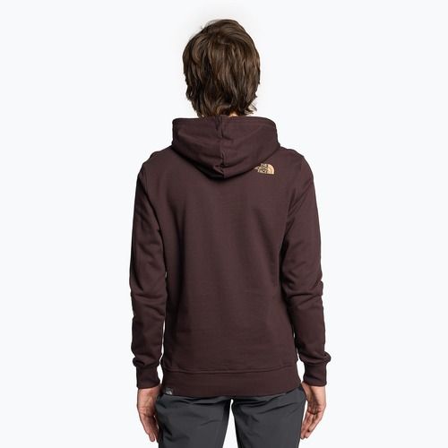 Pánská mikina The North Face Standard Hoodie coal brown/almond butter