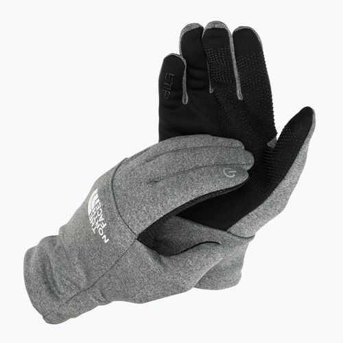 Dětské trekingové rukavice The North Face Recycled Etip medium grey heather