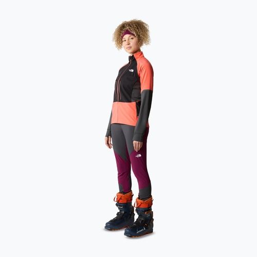 Dámská softshellová bunda The North Face Dawn Turn Softshell black/radiant orange/asphalt grey