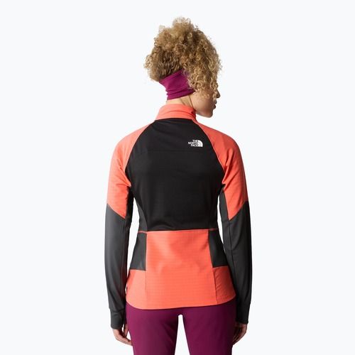 Dámská softshellová bunda The North Face Dawn Turn Softshell black/radiant orange/asphalt grey