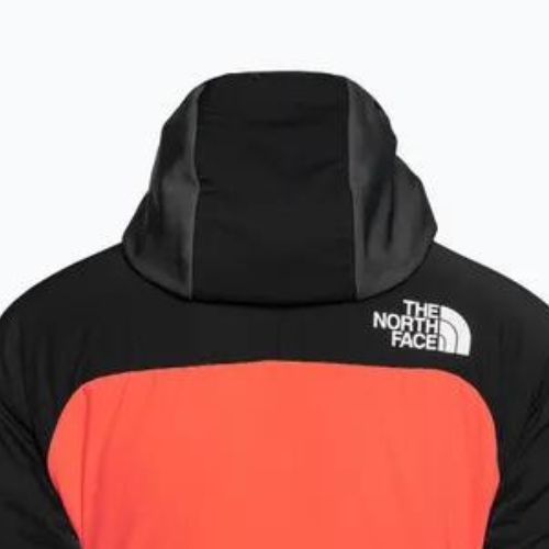 Dámská hybridní bunda The North Face Dawn Turn Hybrid Ventrix Hoodie radiant orange/black/asphalt grey