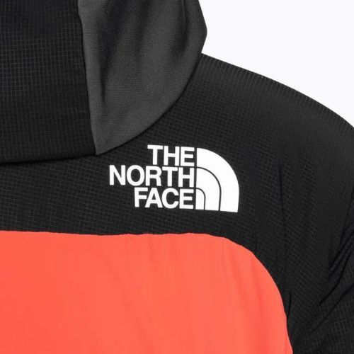 Dámská hybridní bunda The North Face Dawn Turn Hybrid Ventrix Hoodie radiant orange/black/asphalt grey