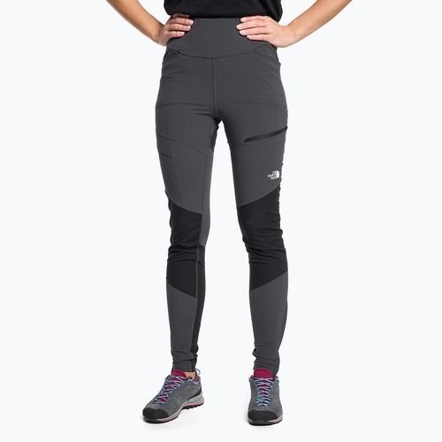 Dámské lezecké kalhoty The North Face Felik Alpine Tight asfaltová šedá/černá/černá