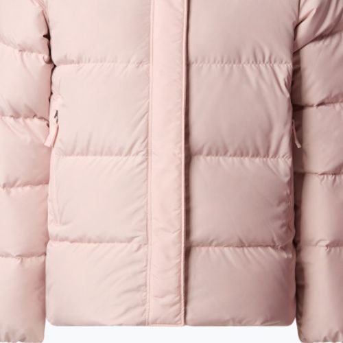 Dětská péřová bunda The North Face North Down Fleece Parka pink moss