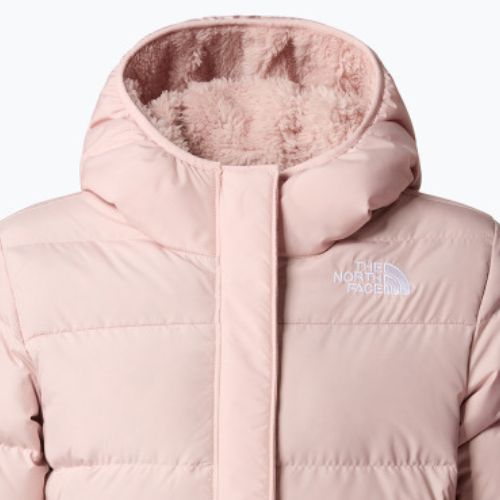 Dětská péřová bunda The North Face North Down Fleece Parka pink moss