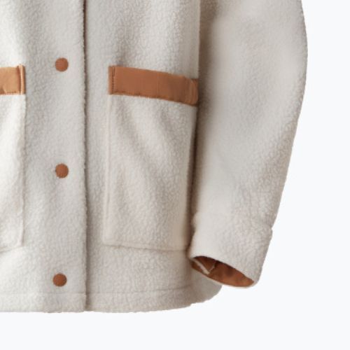 Dámská mikina The North Face Cragmont Fleece Shacket gardenia white/almond butter