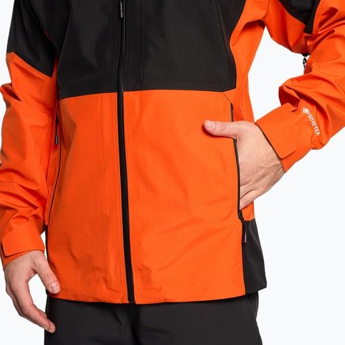 Pánská softshellová bunda The North Face Jazzi Gtx červená oranžová/černá