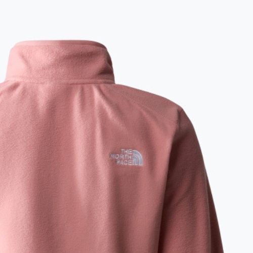 Dámská fleecová mikina The North Face 100 Glacier 1/4 Zip shady rose