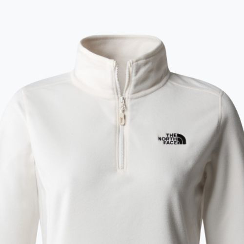 Dámská fleecová mikina The North Face 100 Glacier 1/4 Zip gardenia white