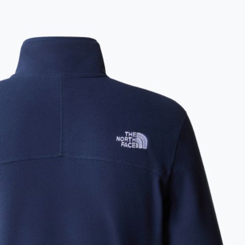 Pánská fleecová mikina The North Face 100 Glacier 1/4 Zip summit navy