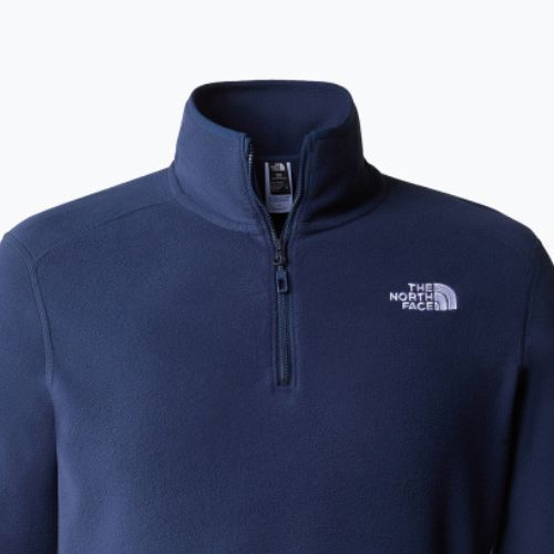 Pánská fleecová mikina The North Face 100 Glacier 1/4 Zip summit navy