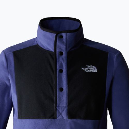 Pánská fleecová mikina The North Face Homesafe Snap Neck Fleece Pullover cave blue/black