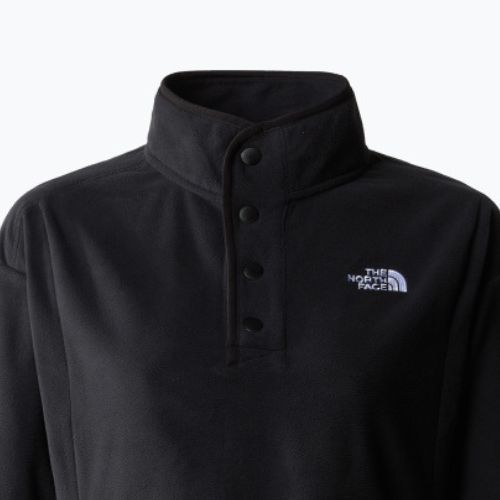 Dámská fleecová mikina The North Face Homesafe Snap Neck Fleecový svetr black/black