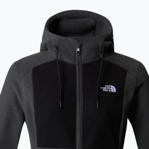 Dámská celorozepínací fleecová mikina The North Face Homesafe black/asphalt grey stripe/black