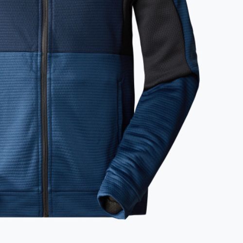 Pánská trekingová mikina The North Face Ma Full Zip Fleece shady blue/summit navy/asphalt grey