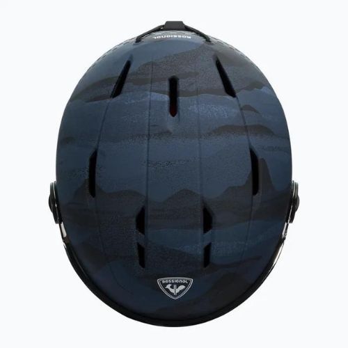 Dětská lyžařská helma Rossignol Whoopee Visor Impacts dark blue