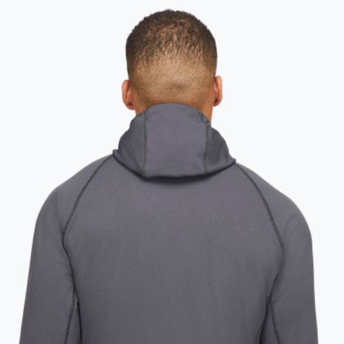 Pánská mikina Rab Superflux Hoody graphene/firecracker
