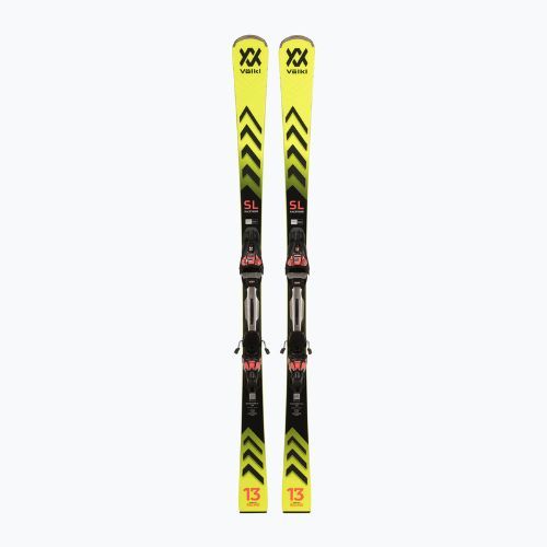 Sjezdové lyže Völkl Racetiger SL + rMotion3 12 GW yellow/black