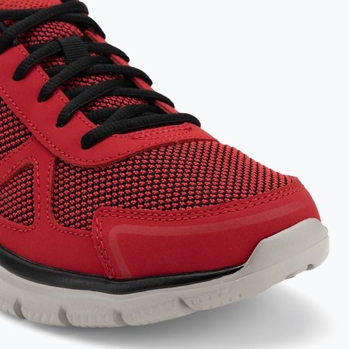 SKECHERS Track Bucolo red/black pánské tréninkové boty
