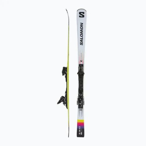 Sjezdové lyže Salomon S/Max Endurance + M10 GW white/black/acid green