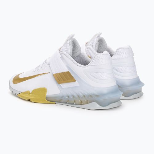 Vzpěračské boty Nike Savaleos white/black iron grey