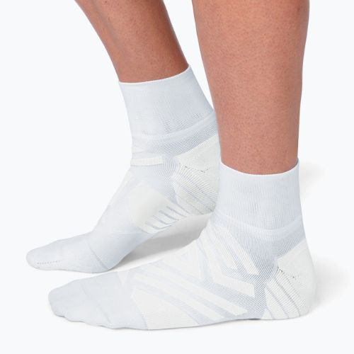 Pánské běžecké ponožky On Running Performance Mid white/ivory