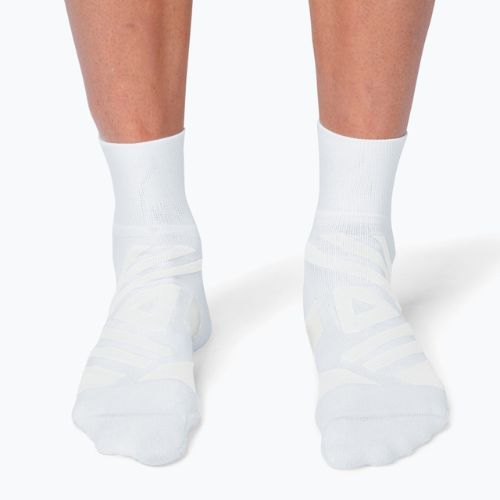 Pánské běžecké ponožky On Running Performance Mid white/ivory